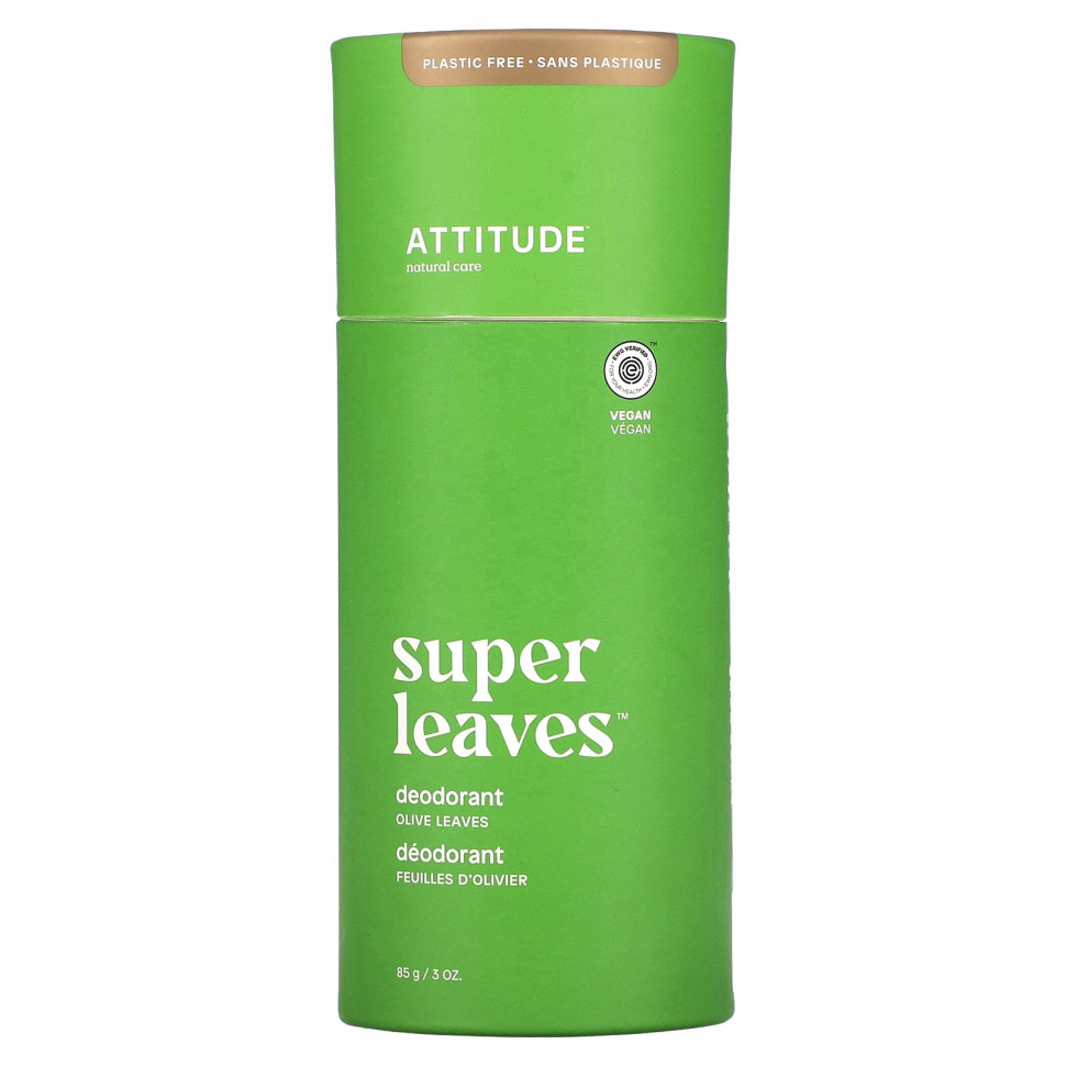   (Iherb) ATTITUDE, Super Leaves, ,  , 85  (3 )    -     , -, 