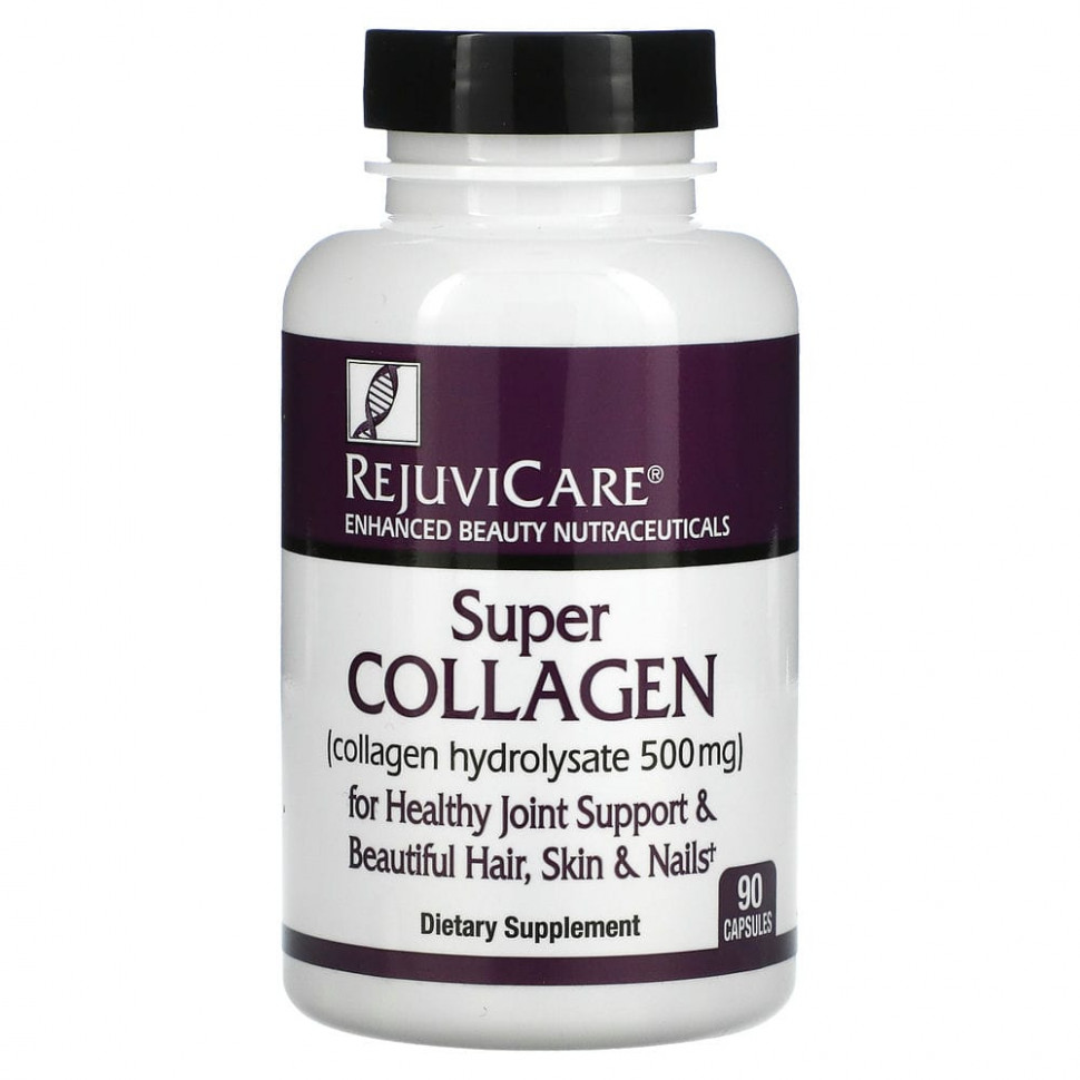   (Iherb) Rejuvicare, Super Collagen,  , 500 , 90     -     , -, 