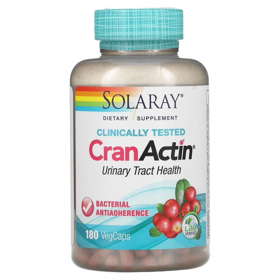 ���� ������ (Iherb) Solaray, CranActin, �������� ������������� �����, 180 ������������ ������, ������ �� 4700 ���