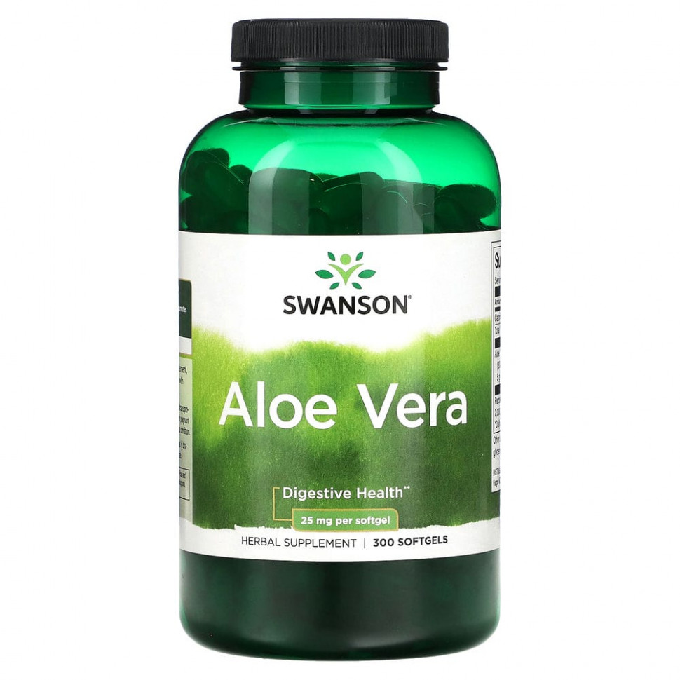   (Iherb) Swanson,  , 25 , 300     -     , -, 