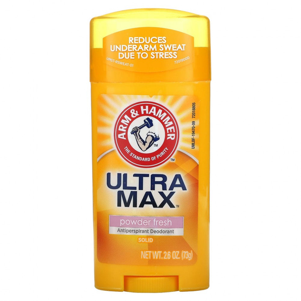 ���� ������ (Iherb) Arm & Hammer, UltraMax, ������� ����������-�������������� ��� ������, ������ �������� ������, 73 � (2,6 �����), ������ �� 800 ���