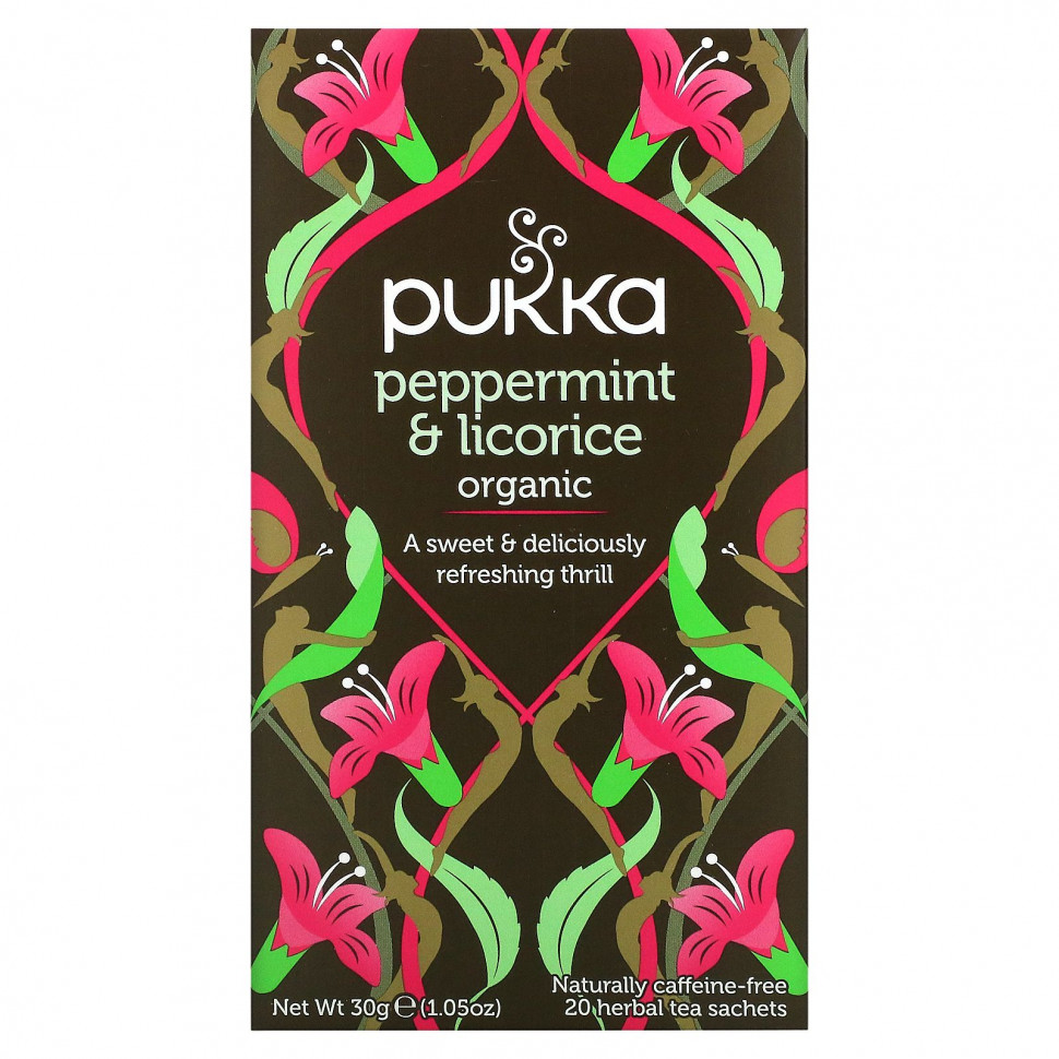   (Iherb) Pukka Herbs,       ,  , 20  , 30     -     , -, 