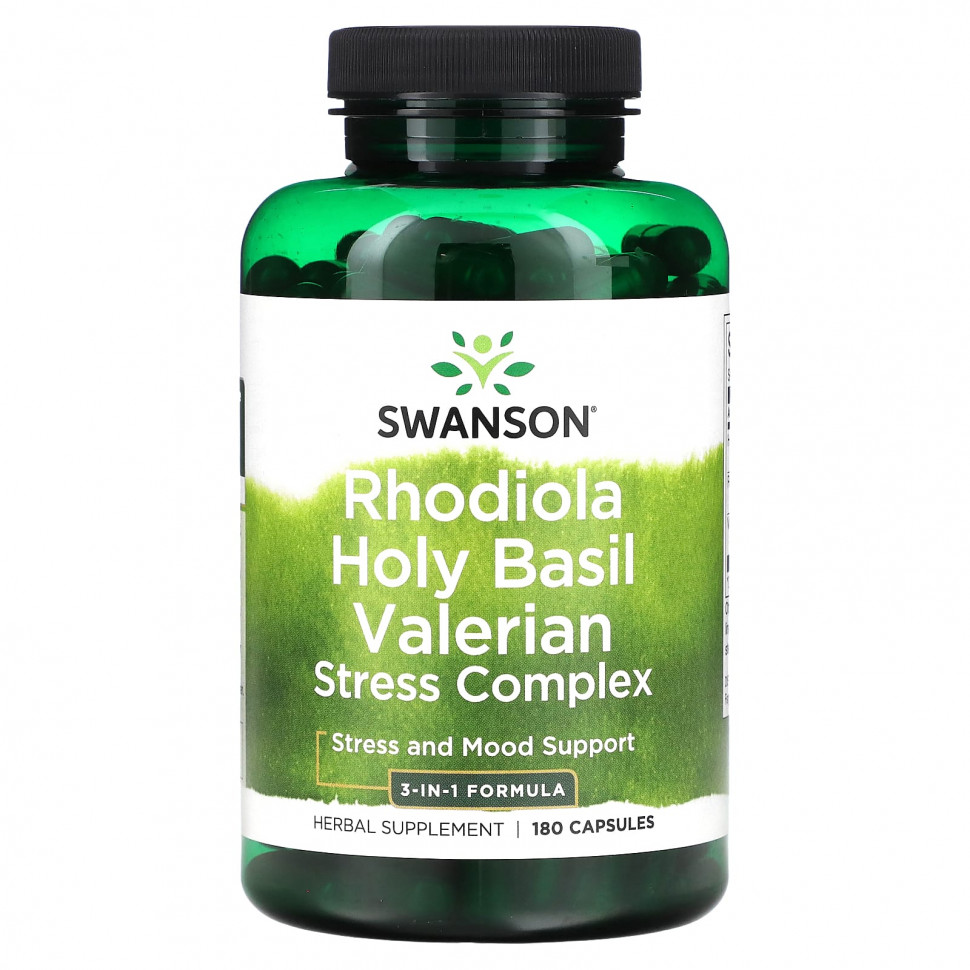 ���� ������ (Iherb) Swanson, �������� ������� �������� � ���������, 180 ������, ������ �� 3400 ���