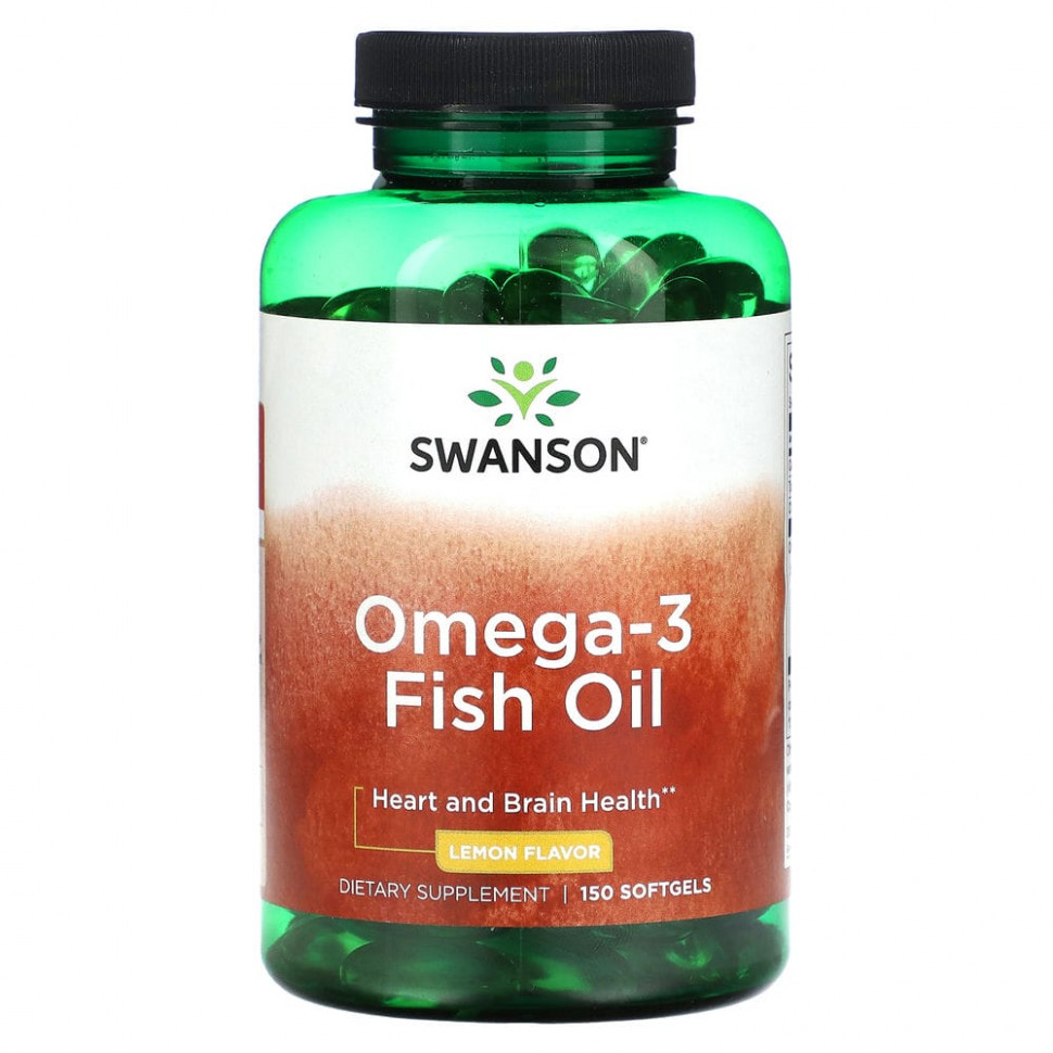 ���� ������ (Iherb) Swanson, ����� ��� � �����-3, �����, 150 ������, ������ �� 2570 ���