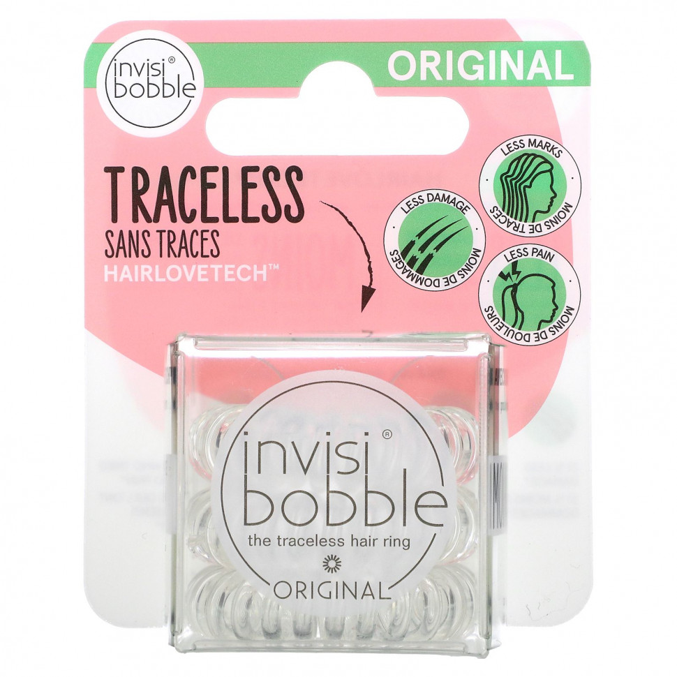   (Iherb) Invisibobble, Original,    ,  , 3 .      -     , -, 