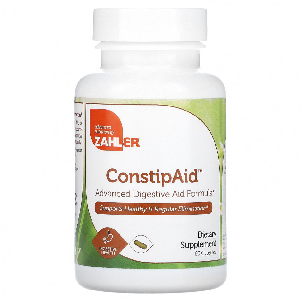   (Iherb) Zahler, ConstipAid,     , 60 ,   3810 