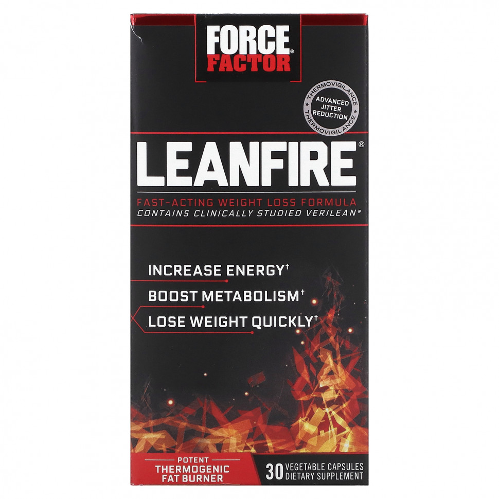   (Iherb) Force Factor, LeanFire,     , 30      -     , -, 