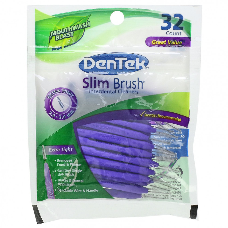   (Iherb) DenTek,      Slim Brush,      , 32     -     , -, 