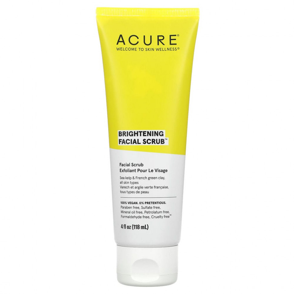 ���� ������ (Iherb) Acure, Brilliantly Brightening, ����� ��� ����, 118 �� (4 ����. �����), ������ �� 1530 ���