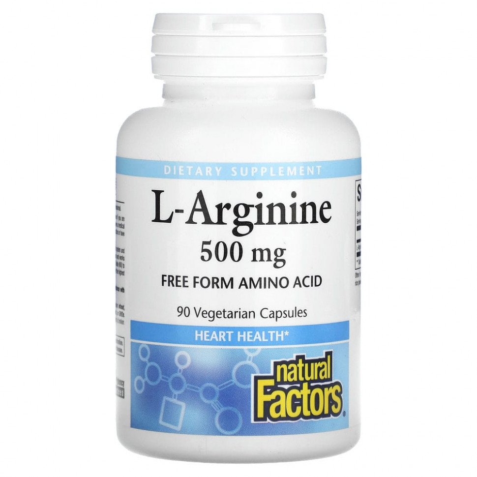   (Iherb) Natural Factors, L-, 500 , 90      -     , -, 