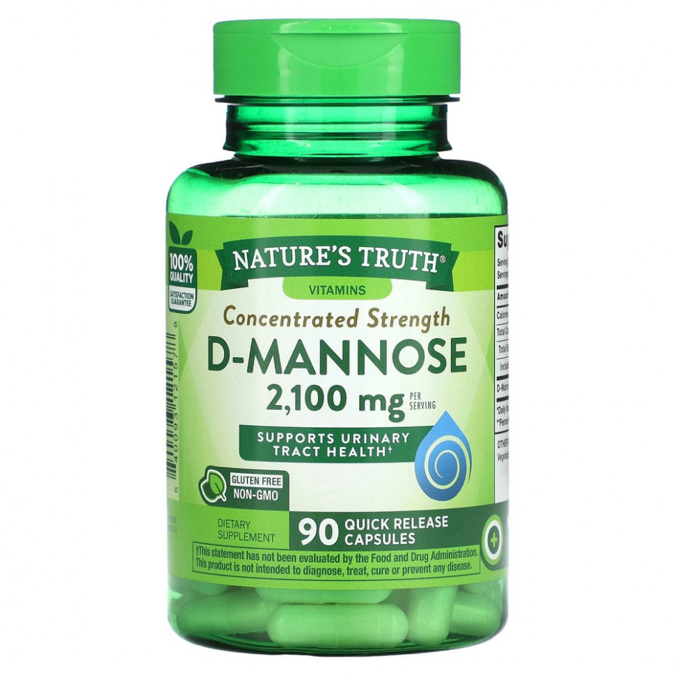���� ������ (Iherb) Nature's Truth, Concentrated Strength, D-�������, 700 ��, 90 ������ � ������� ��������������, ������ �� 2740 ���