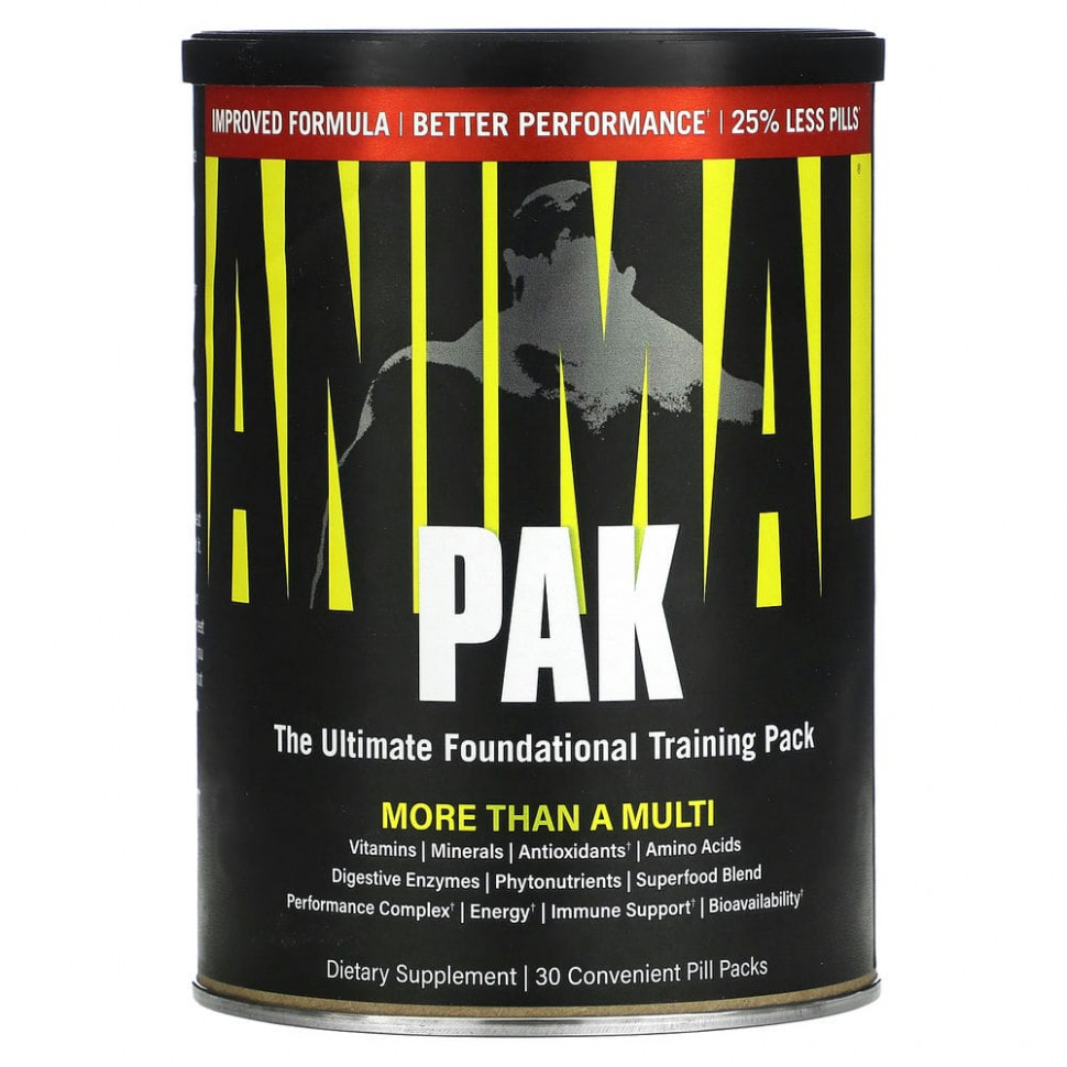   (Iherb) Universal Nutrition, Animal, PAK, 30  ,   6950 