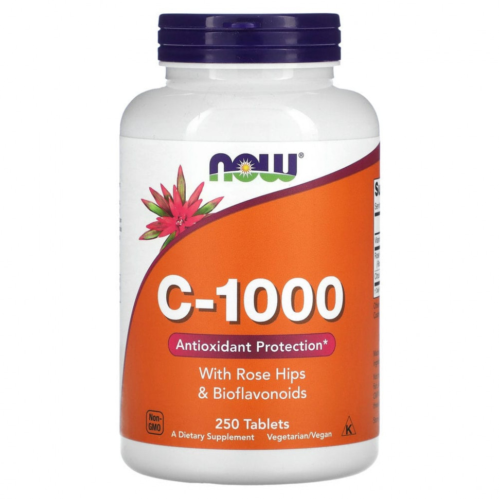   (Iherb) NOW Foods, C-1000,    , 250     -     , -, 