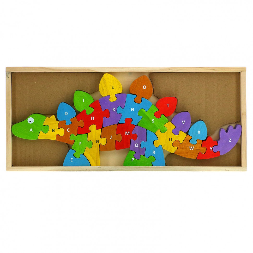 ���� ������ (Iherb) Begin Again Toys, ��������� �� � �� �, Teach & Play Puzzle, ��� ����� �� 2 ���, ����� �� 25 ���������, ������ �� 4040 ���