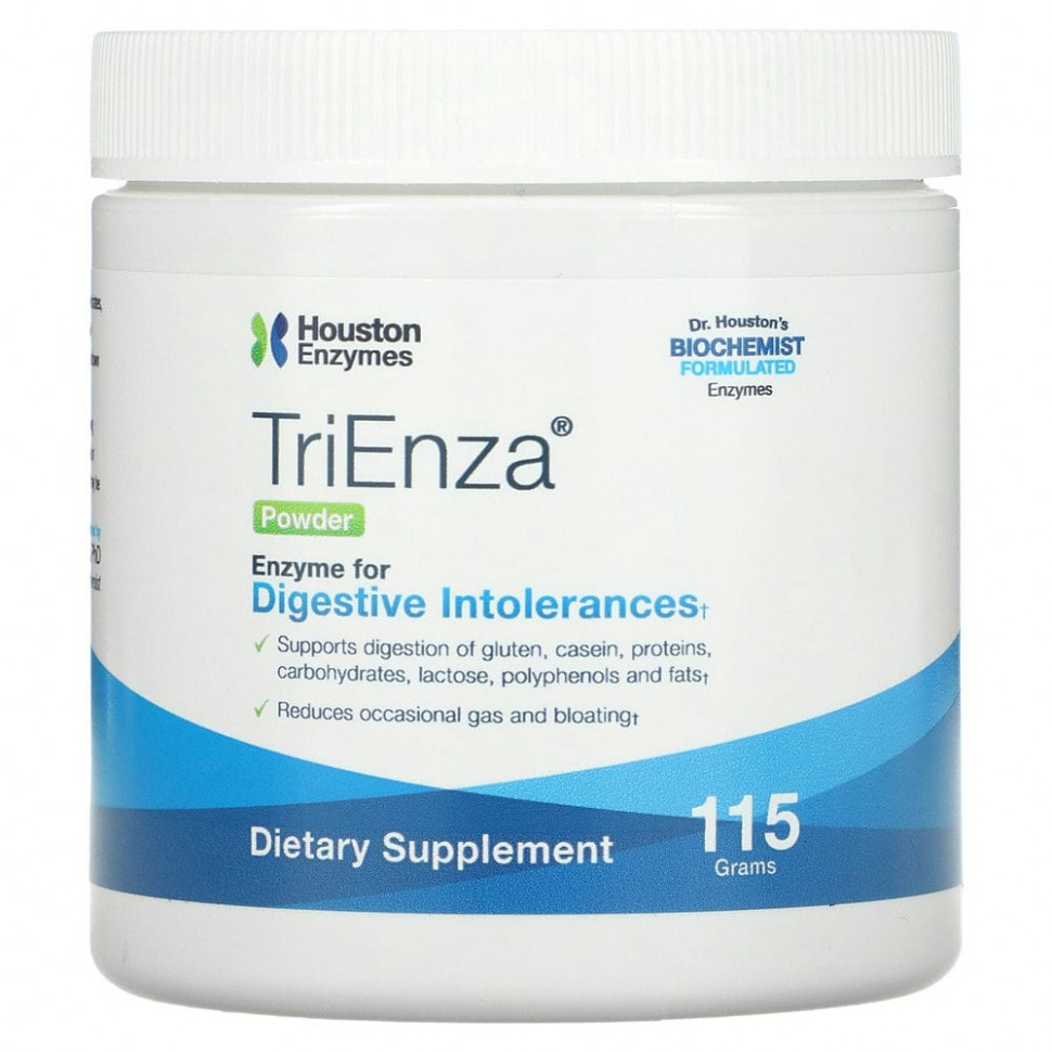 ���� ������ (Iherb) Houston Enzymes, TriEnza, �������, 115 �, ������ �� 14050 ���