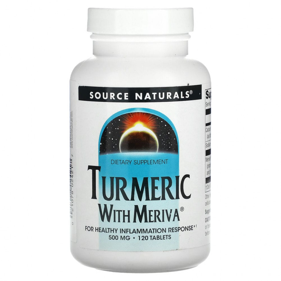   (Iherb) Source Naturals,   Meriva, 500 , 120     -     , -, 