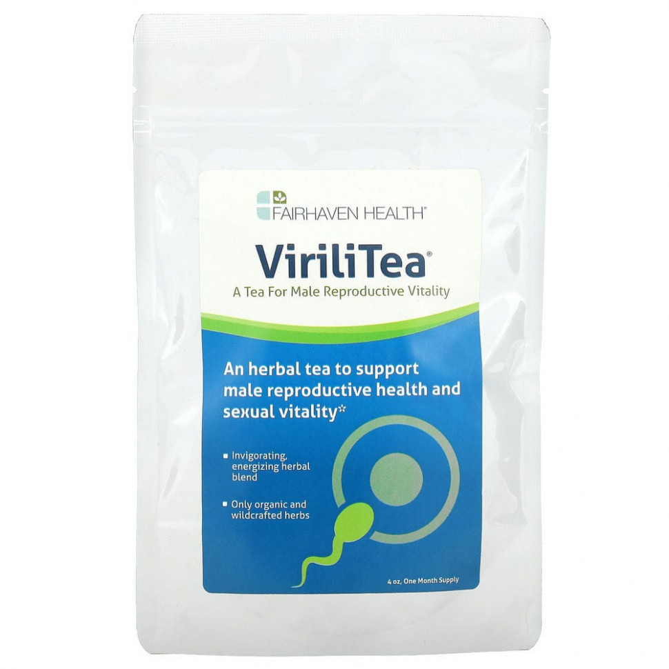   (Iherb) Fairhaven Health, ViriliTea  , 4     -     , -, 