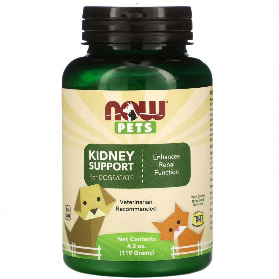   (Iherb) NOW Foods, Pets,      , 119  (4,2 )    -     , -, 