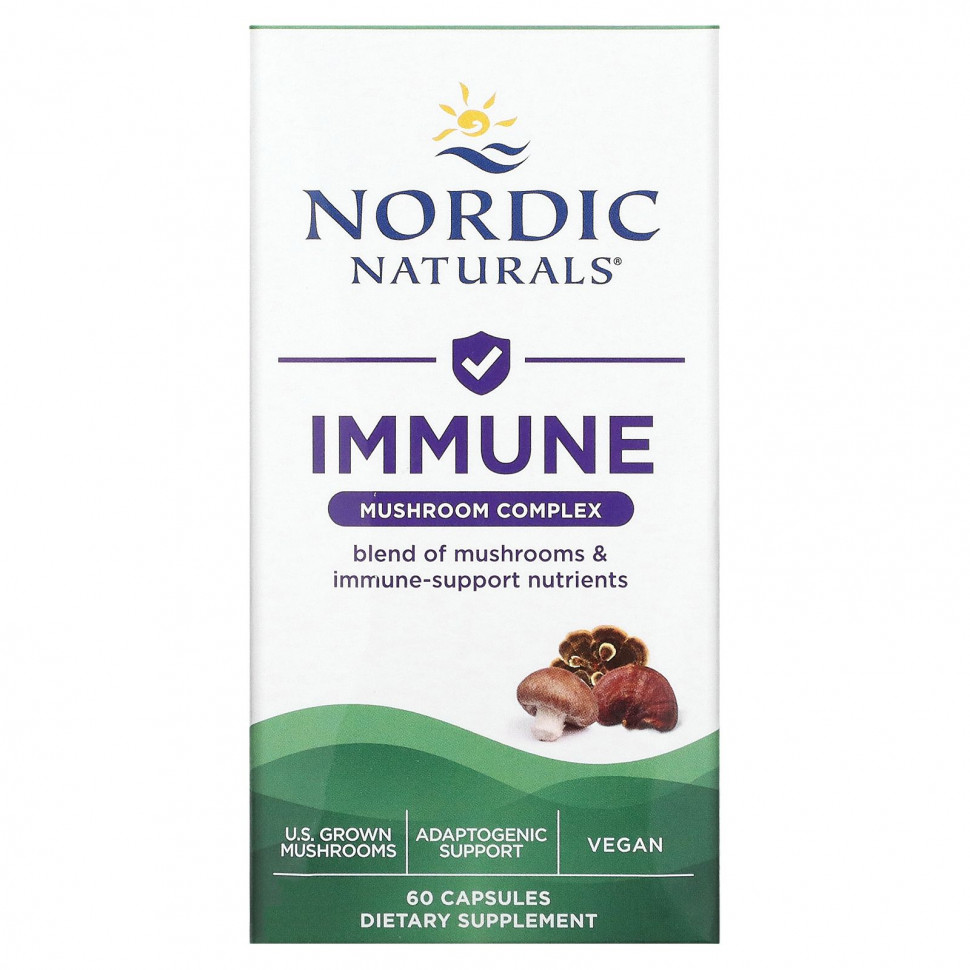 ���� ������ (Iherb) Nordic Naturals, Immune, ������� ��������, 60 ������, ������ �� 6120 ���