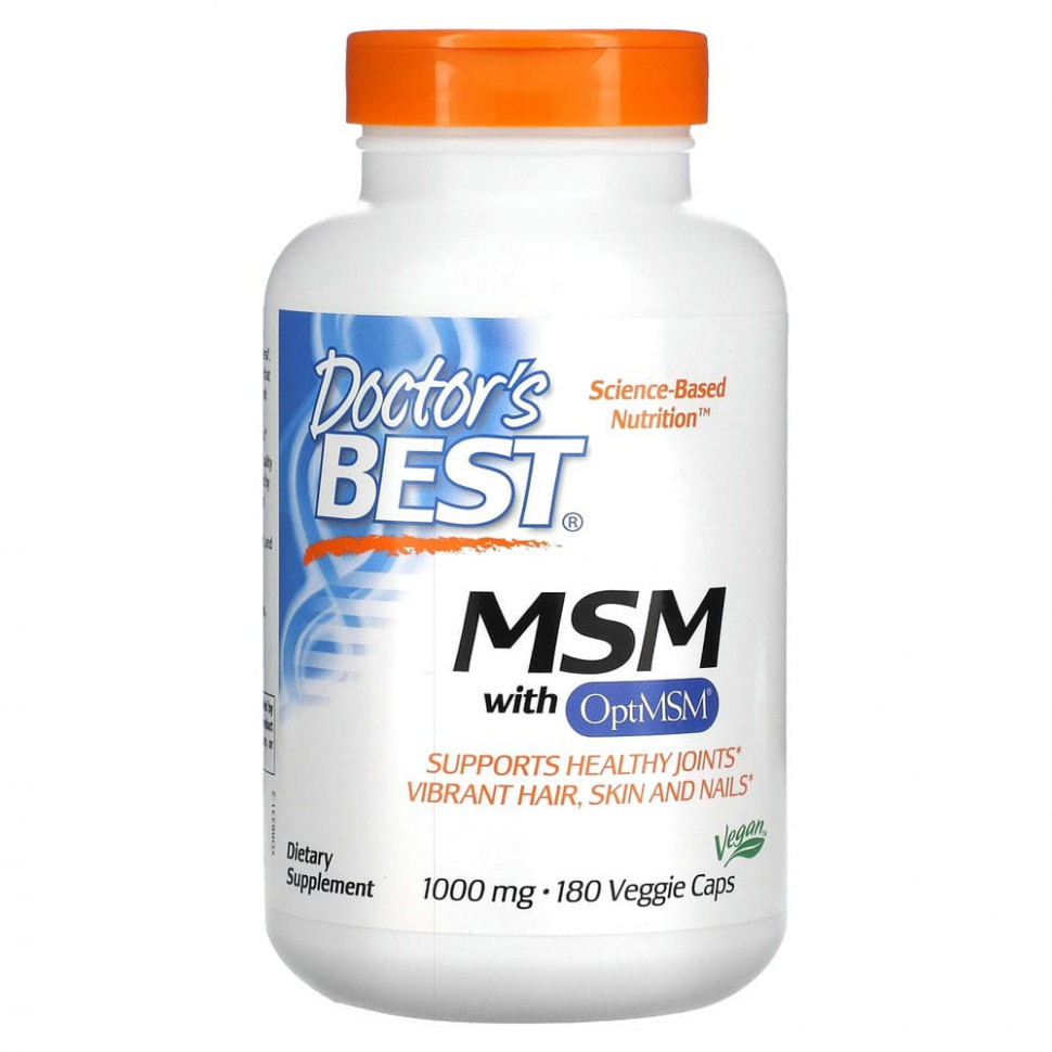   (Iherb) Doctor's Best,   OptiMSM, 1000 , 180      -     , -, 