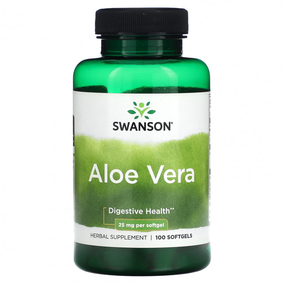 ���� ������ (Iherb) Swanson, ���� ����, 25 ��, 100 ������, ������ �� 1400 ���