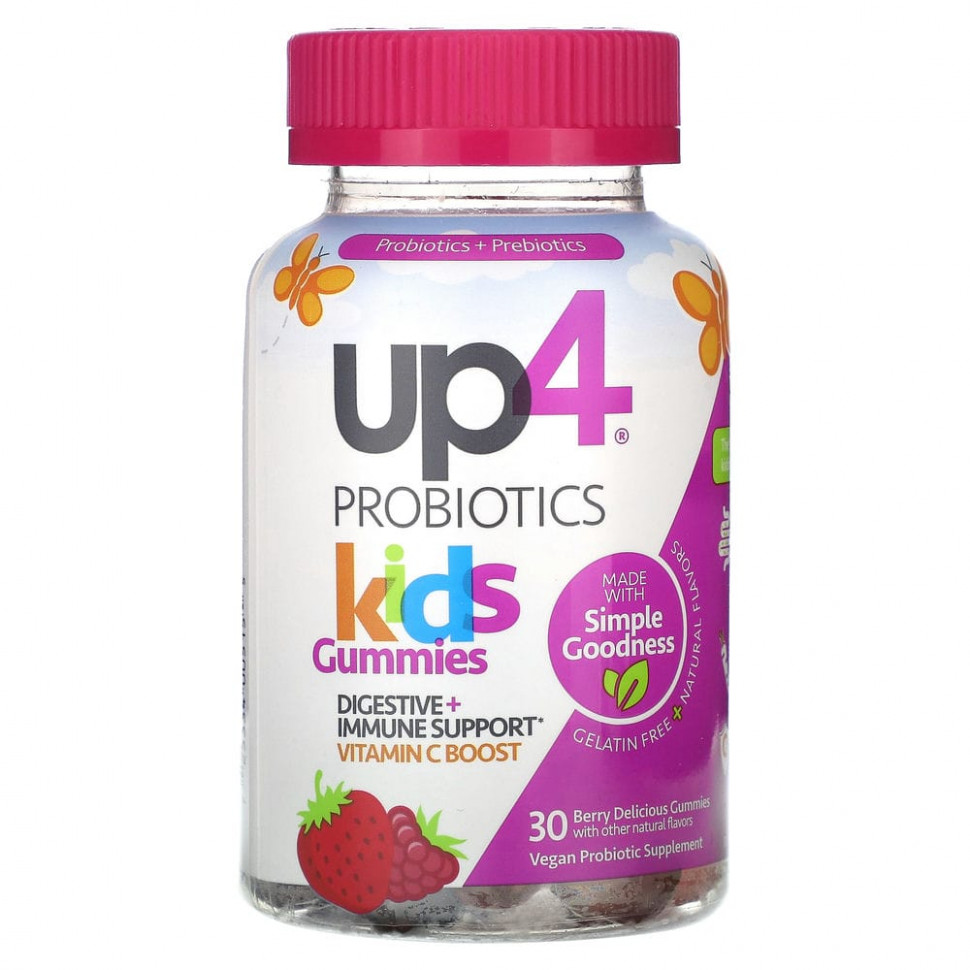 ���� ������ (Iherb) up4, Probiotics, ������� ����������� ����������, �� ������ ����, 30 ����������� ��������, ������ �� 3000 ���