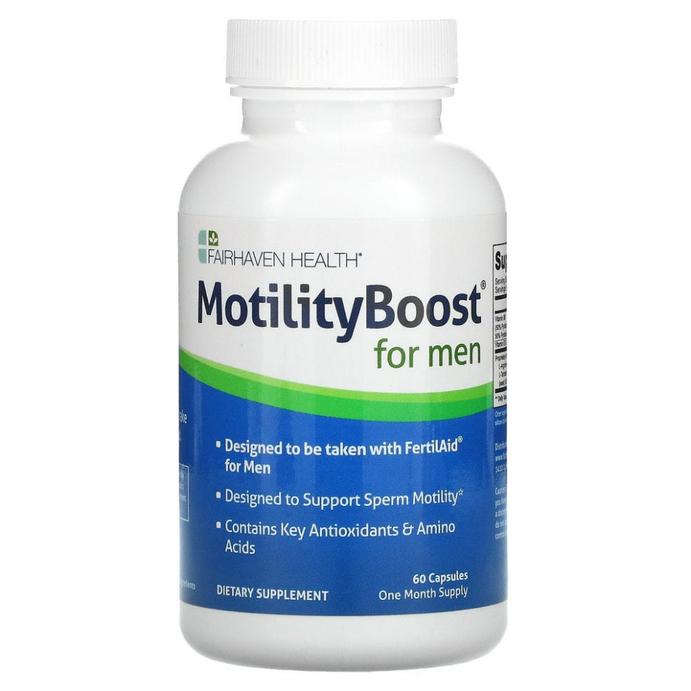   (Iherb) Fairhaven Health, MotileBoost  , 60     -     , -, 