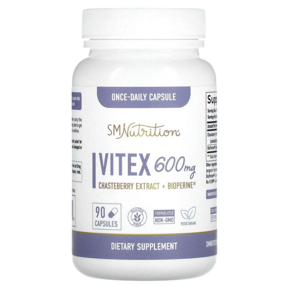   (Iherb) SMNutrition, , 600 , 90     -     , -, 