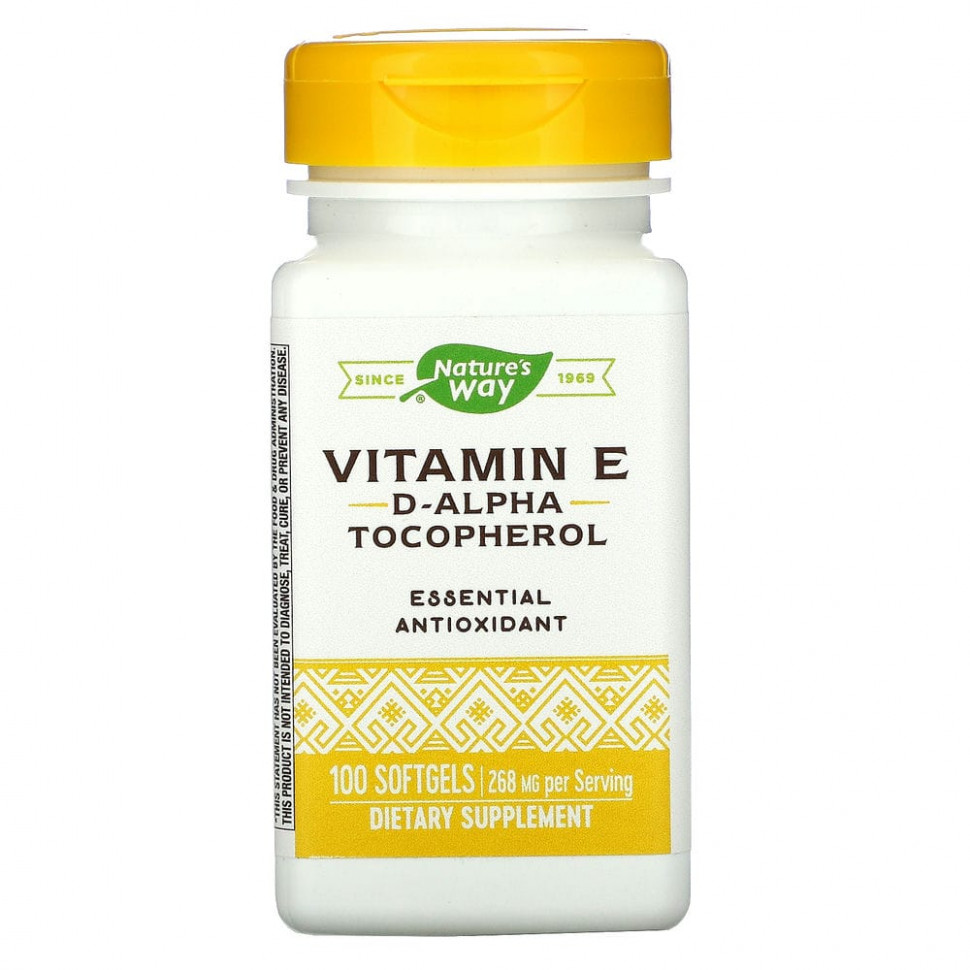   (Iherb) Nature's Way,  E, 400 , 100      -     , -, 