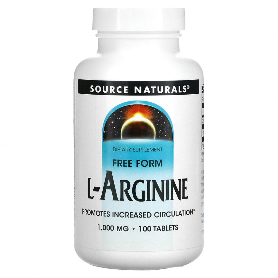   (Iherb) Source Naturals, L-,  , 1000 , 100     -     , -, 