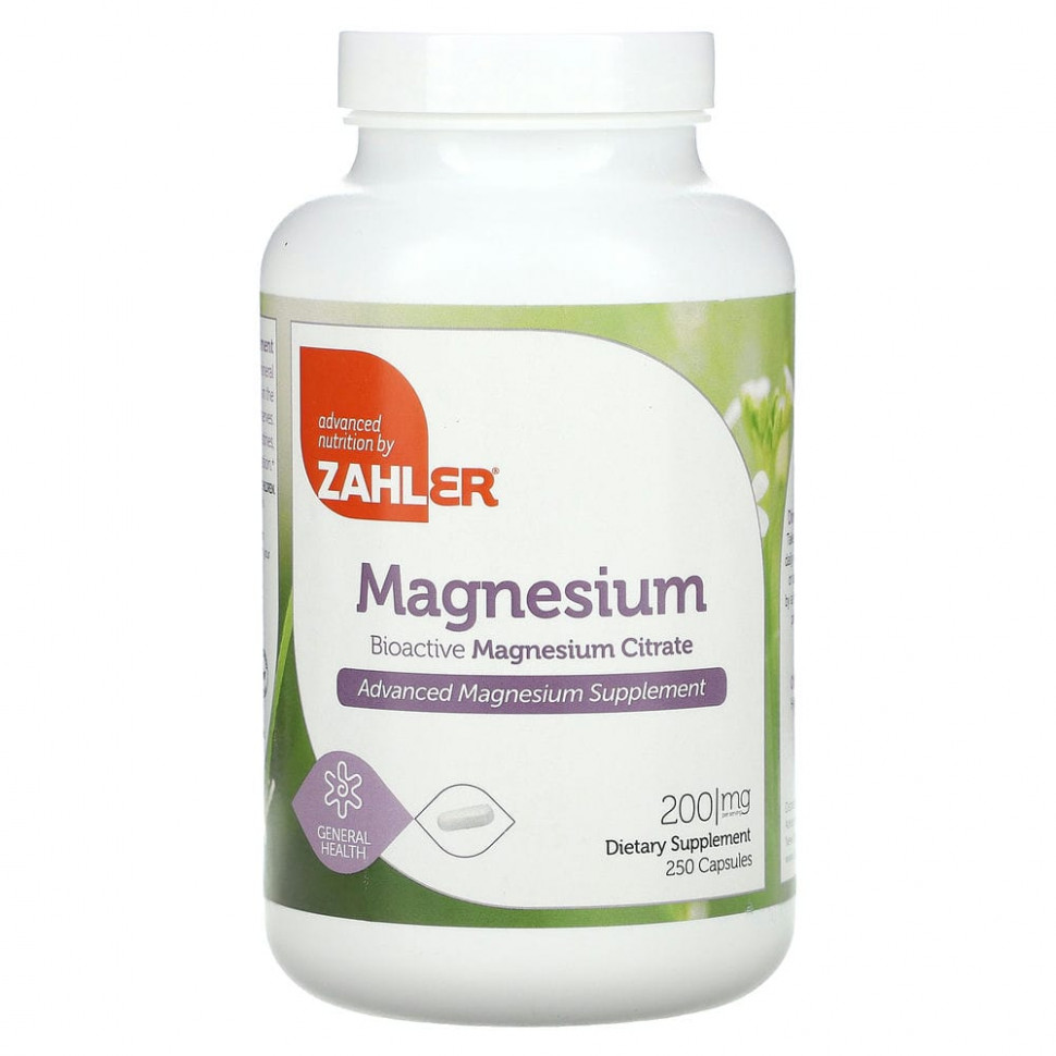 ���� ������ (Iherb) Zahler, ������, ����������� ������ ������, 200 ��, 250 ������, ������ �� 6640 ���