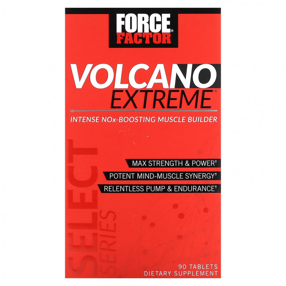   (Iherb) Force Factor, Volcano Extreme,      , 90     -     , -, 