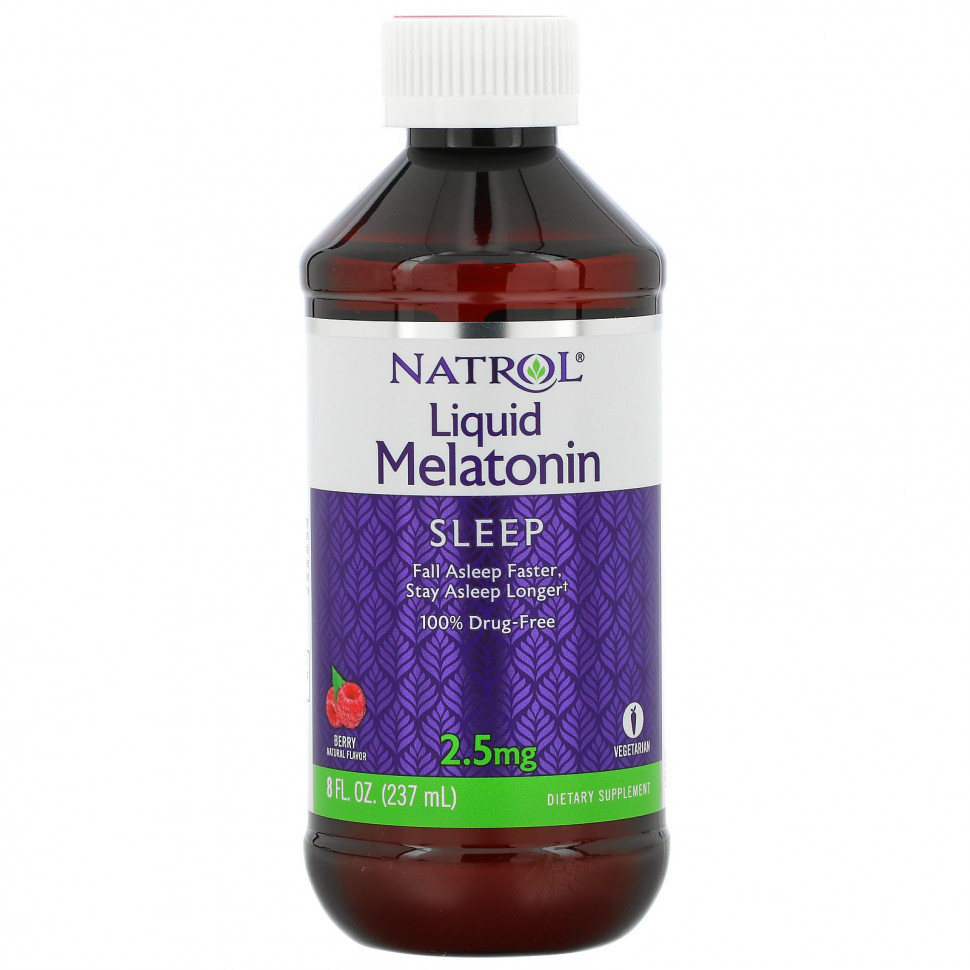 ���� ������ (Iherb) Natrol, ������ ���������, ��� ���, ������� ����, 2.5 ��, 237 �� (8 ����. �����), ������ �� 2360 ���