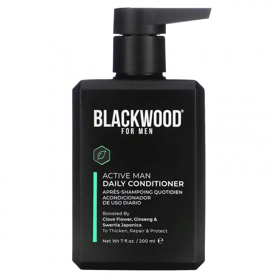   (Iherb) Blackwood For Men, Active Man,    , ,    , 200  (7 . )    -     , -, 