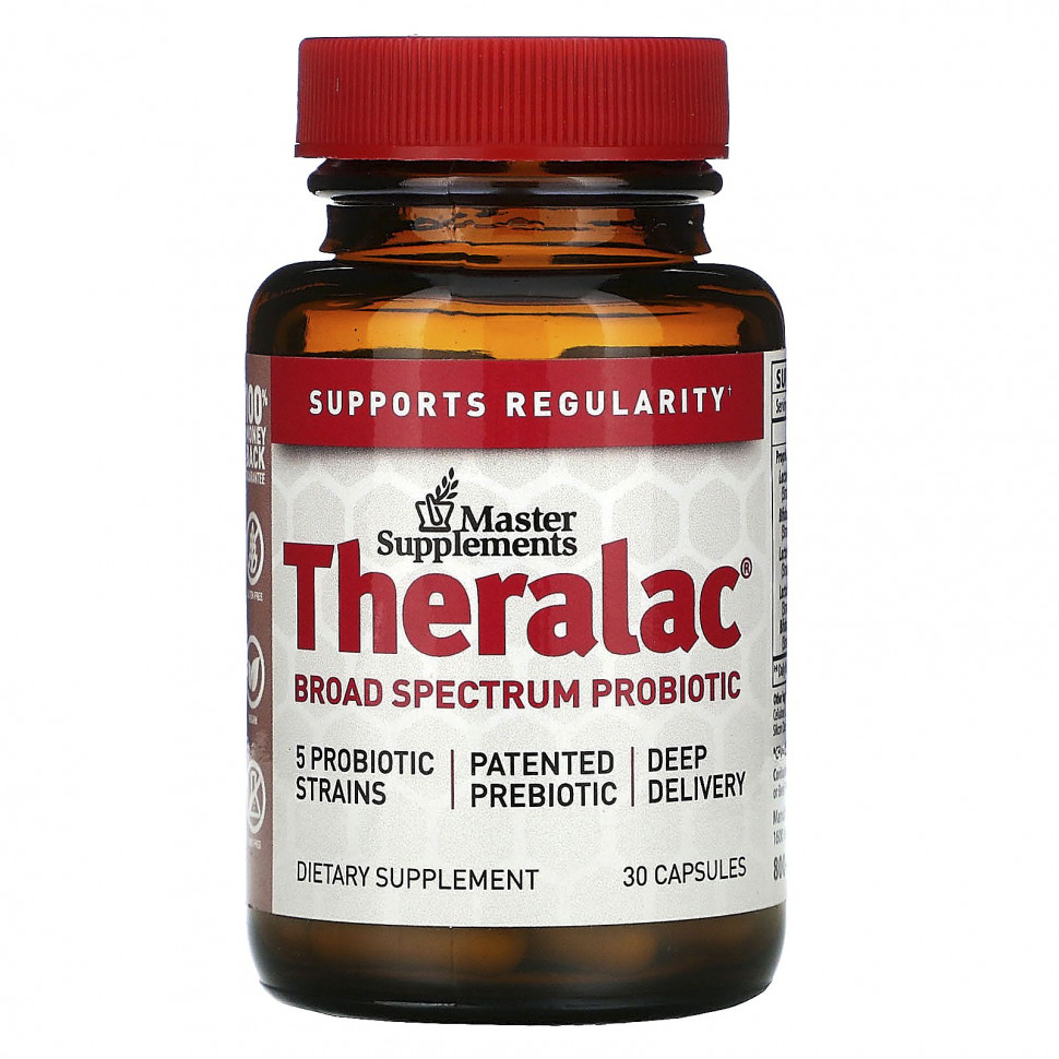 ���� ������ (Iherb) Master Supplements, Theralac, ��������� �������� ������� ��������, 30 ������, ������ �� 6380 ���