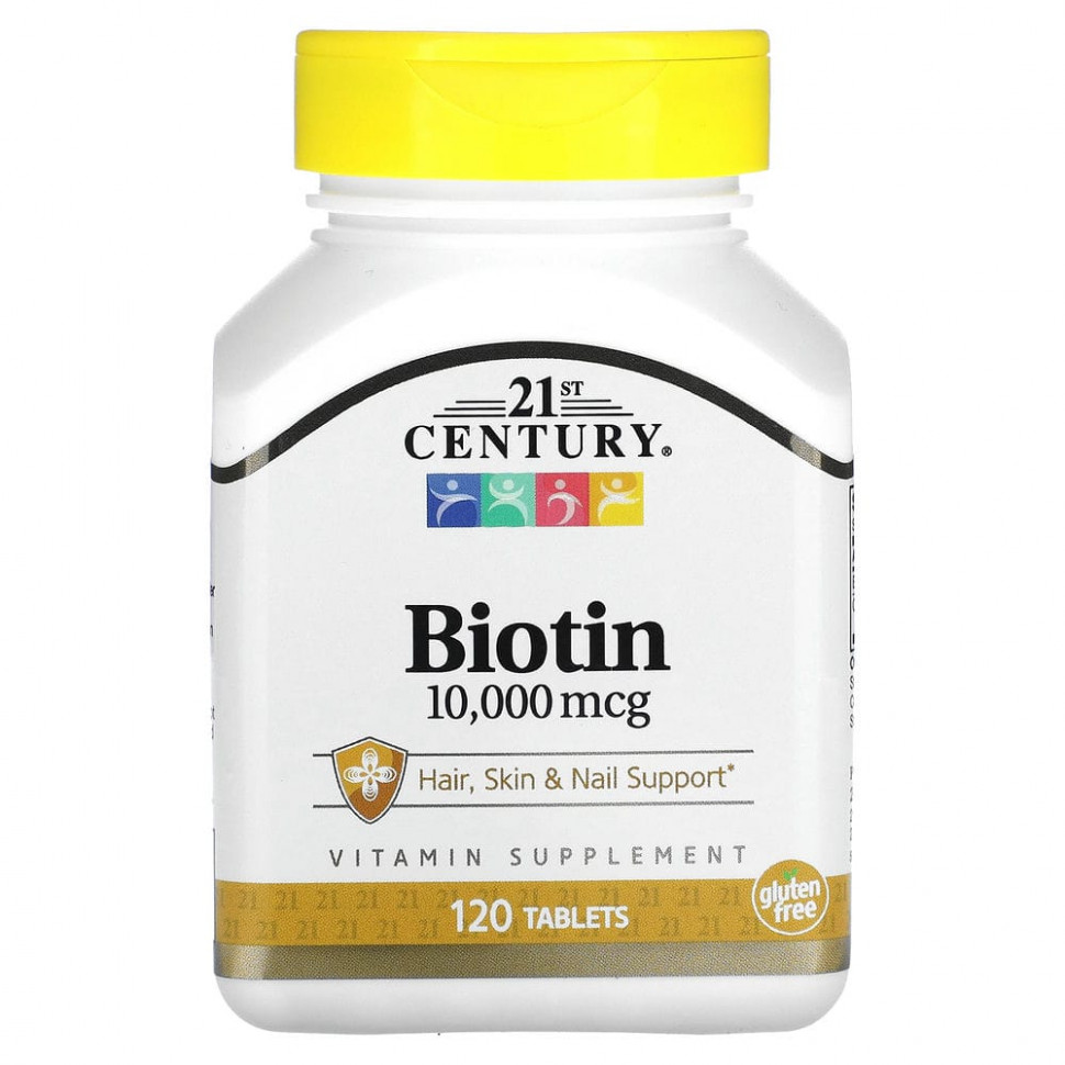 ���� ������ (Iherb) 21st Century, ������, 10 000 ���, 120 ��������, ������ �� 1740 ���