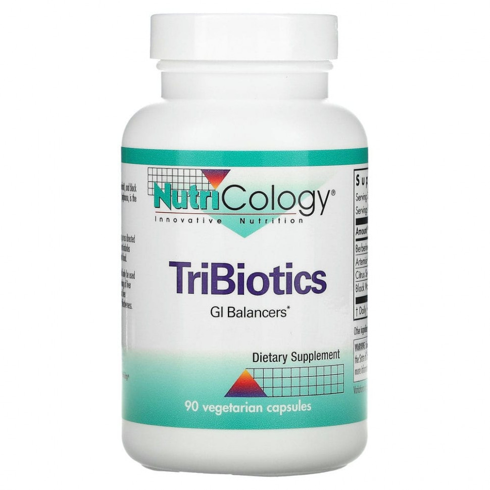 ���� ������ (Iherb) Nutricology, TriBiotics, 90 �������������� ������, ������ �� 9440 ���