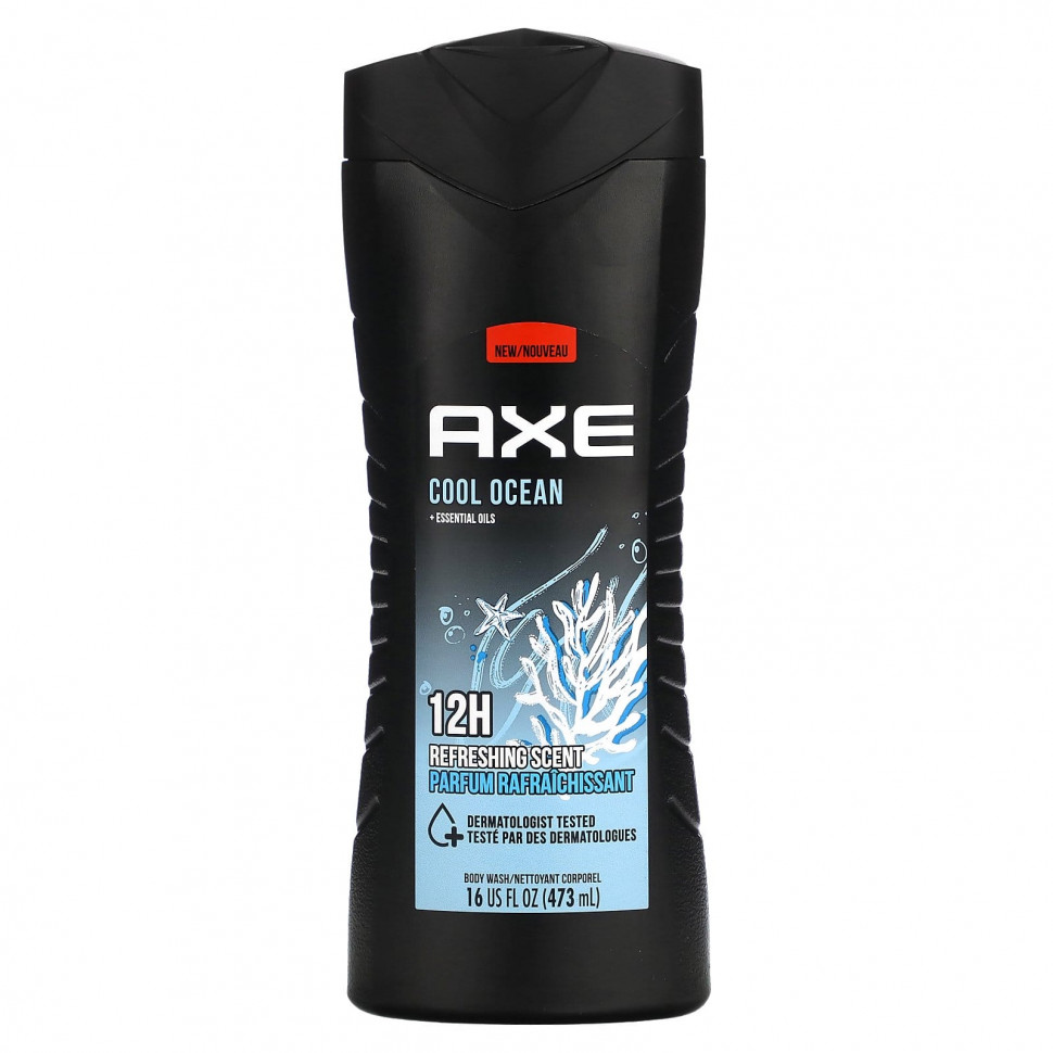   (Iherb) Axe,   , Cool Ocean, 16 fl.  (473 )    -     , -, 