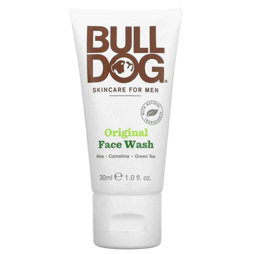   (Iherb) Bulldog Skincare For Men, Original Face Wash, 1 fl oz    -     , -, 