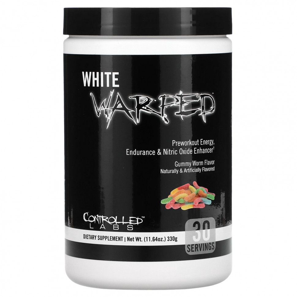 ���� ������ (Iherb) Controlled Labs, White Warped, ����������������� �������, ��������� ������������ � ������ �����, ����������� �����, 330 � (11,64 �����), ������ �� 6480 ���