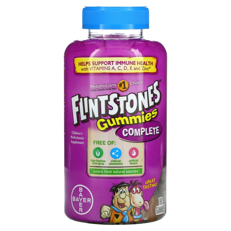 ���� ������ (Iherb) Flintstones, Complete, ������������� ��� �����, 180 ����������� ������, ������ �� 4350 ���