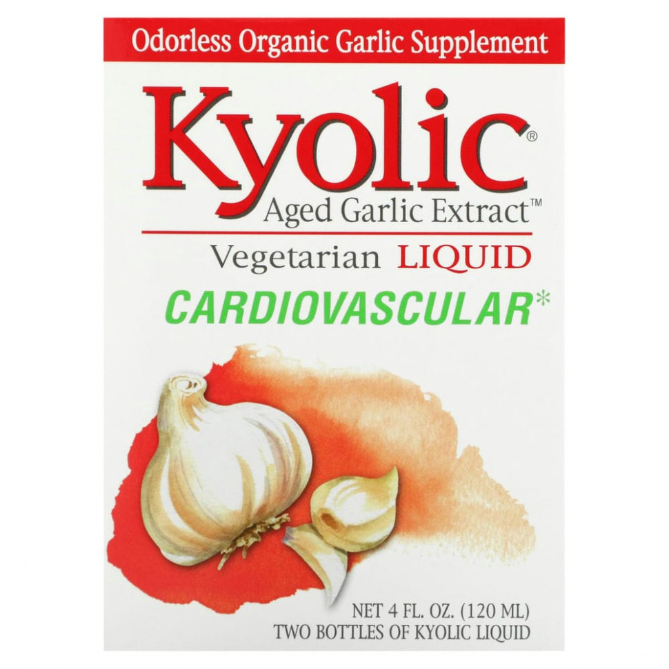 ���� ������ (Iherb) Kyolic, �������� ������������ �������, ��� ��������-���������� �������, ������, 2 ������� �� 60 �� (2 ����. �����), ������ �� 4950 ���
