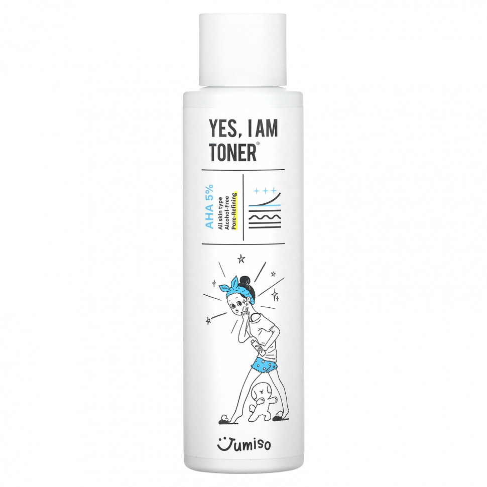   (Iherb) Jumiso, Yes, I am Toner, AHA 5%, 150  (5,07 . )    -     , -, 