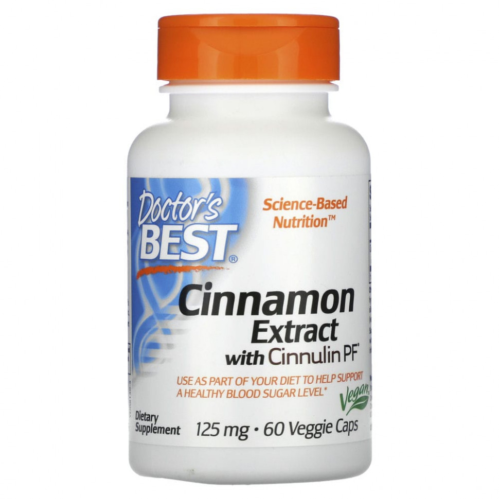   (Iherb) Doctor's Best,    Cinnulin PF, 125 , 60      -     , -, 