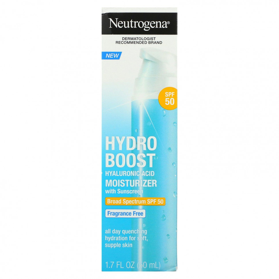   (Iherb) Neutrogena, Hydro Boost,     , SPF 50,  , 50  (1,7 . )    -     , -, 