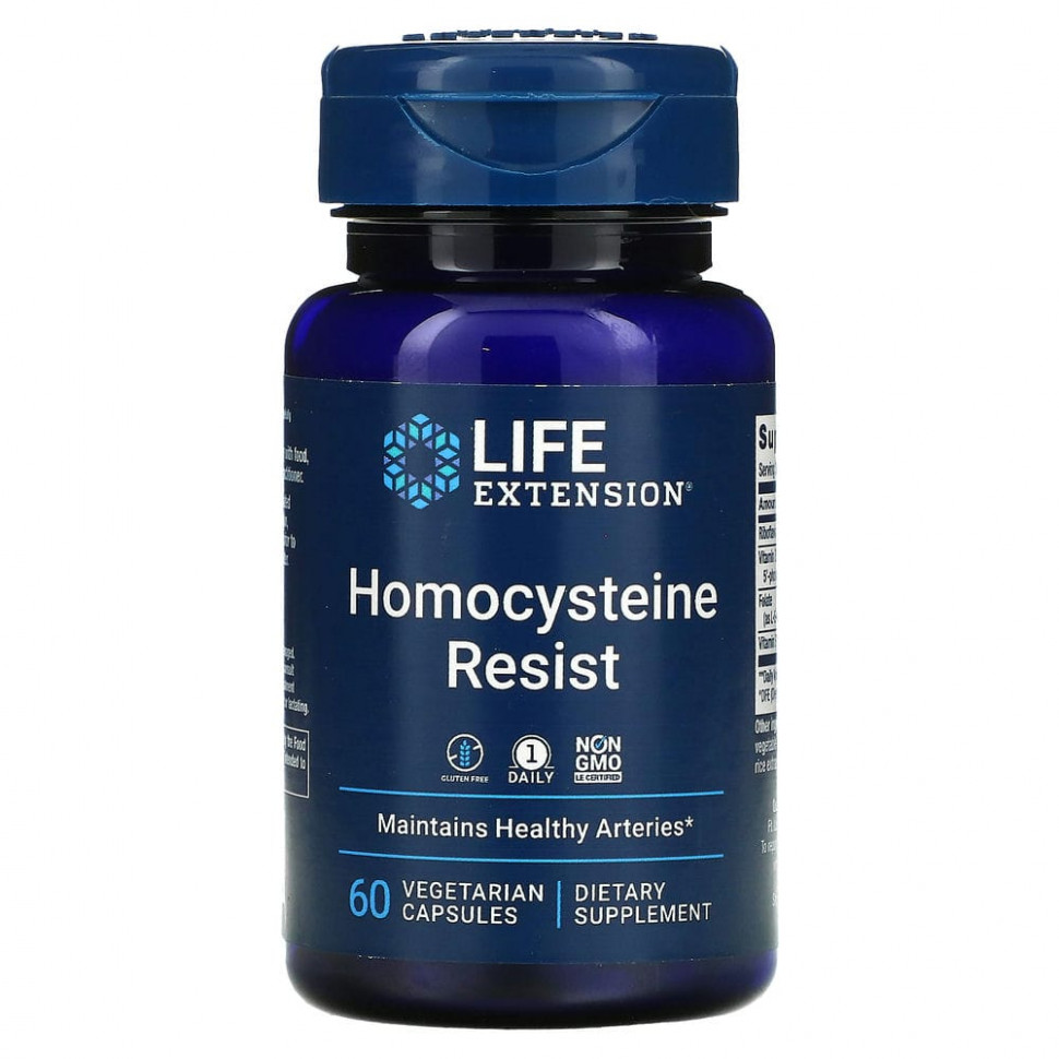   (Iherb) Life Extension, Homocysteine Resist,      , 60      -     , -, 