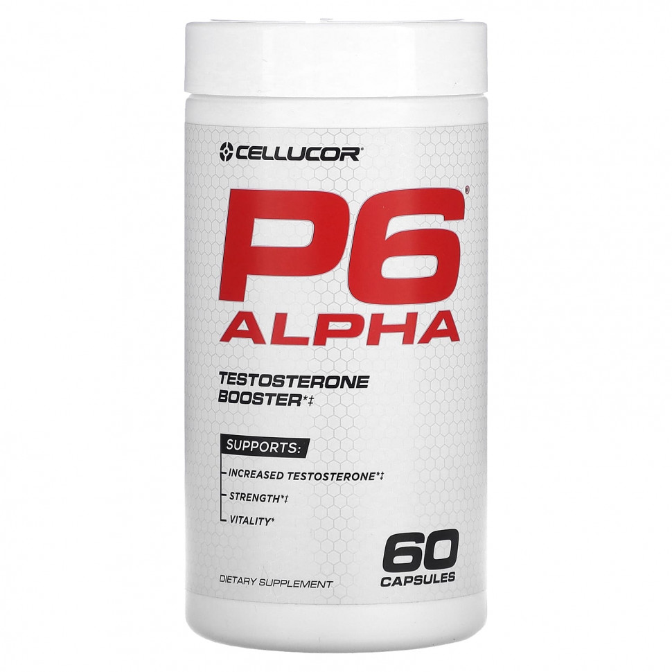   (Iherb) Cellucor, P6 Alpha,  , 60     -     , -, 