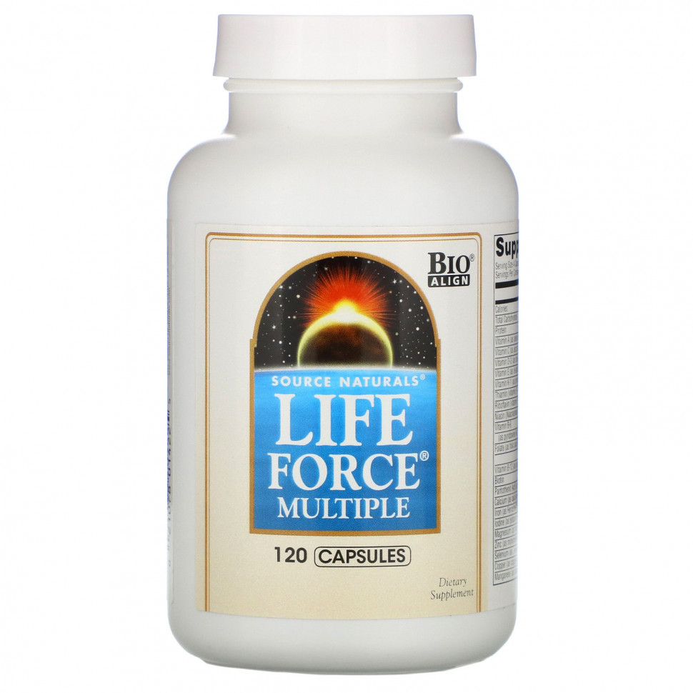   (Iherb) Source Naturals,  Life Force, 120     -     , -, 