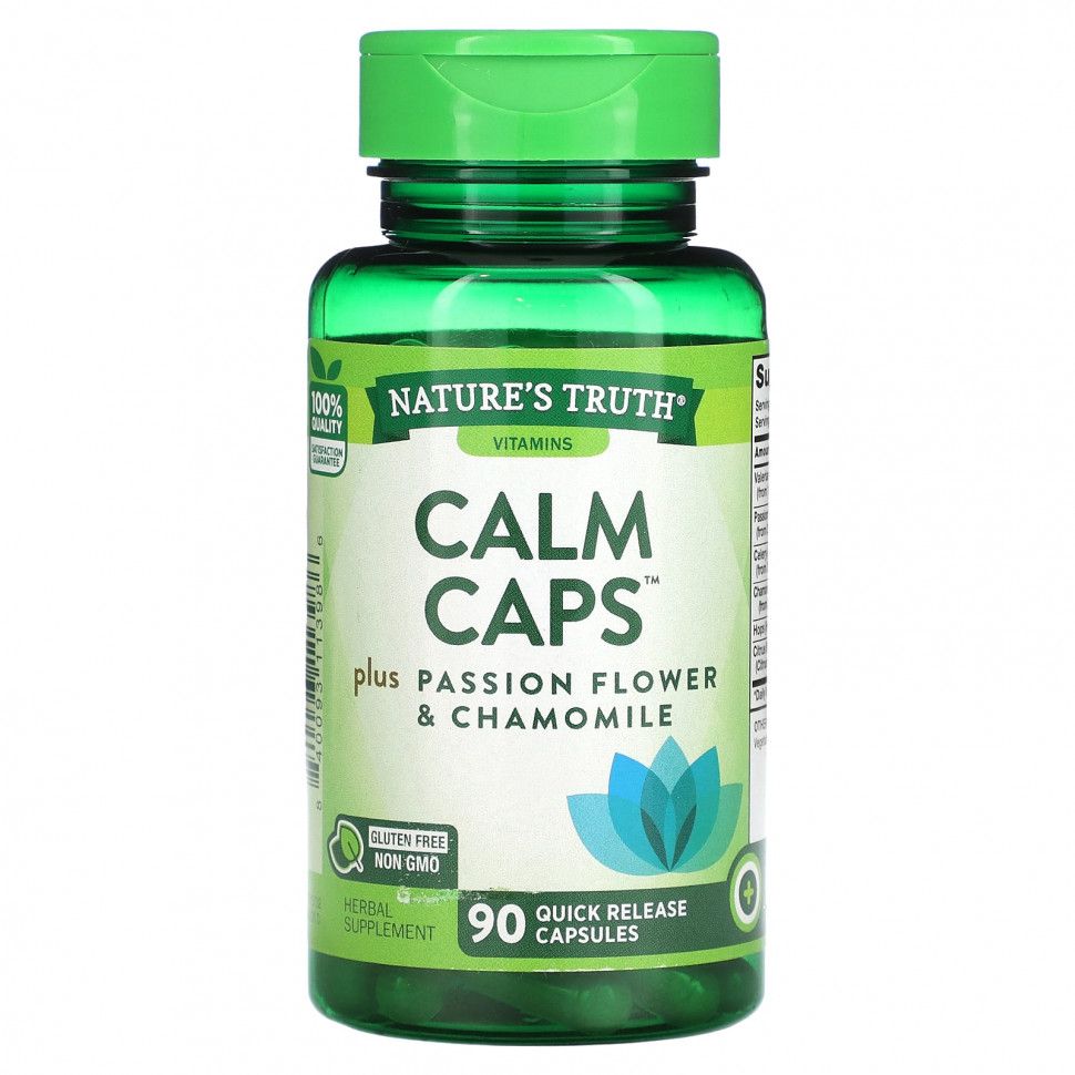   (Iherb) Nature's Truth, Calm Caps, 90        -     , -, 