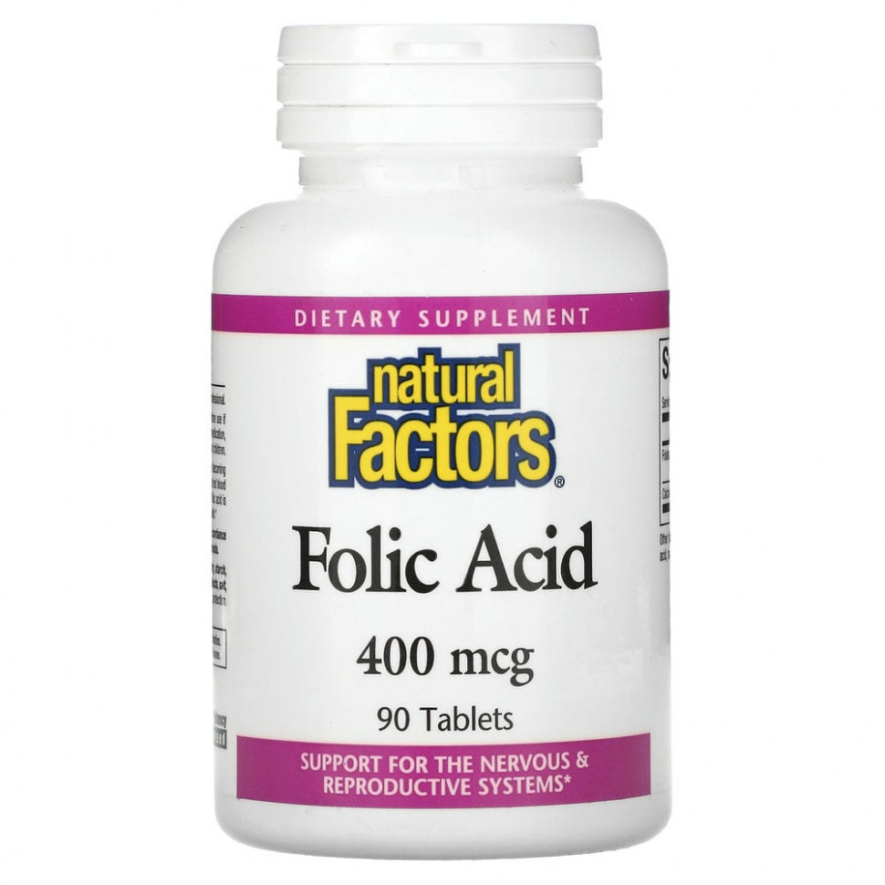 ���� ������ (Iherb) Natural Factors, �������� �������, 400 ���, 90 ��������, ������ �� 990 ���